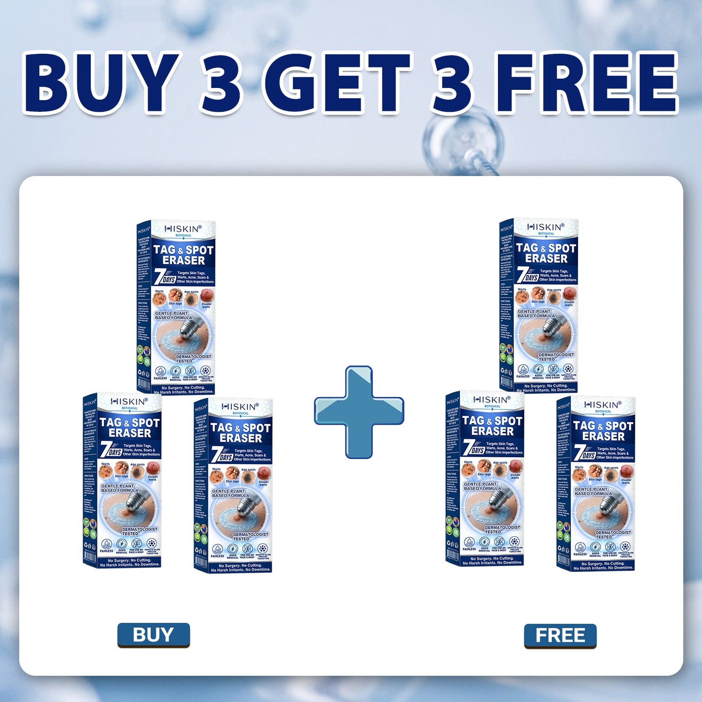 🎁 Only a few 𝐇𝐈𝐒𝐊𝐈𝐍® Wart Removal Pens left — enjoy an extra 30% OFF today! ✨ Easily target unwanted warts from the comfort of your home and support smoother, clearer-looking skin. Don't miss out—this limited-time offer won't be back anytime soon!