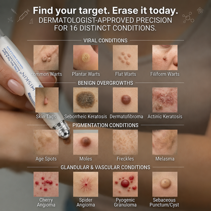 🎁 Only a few 𝐇𝐈𝐒𝐊𝐈𝐍® Wart Removal Pens left — enjoy an extra 30% OFF today! ✨ Easily target unwanted warts from the comfort of your home and support smoother, clearer-looking skin. Don't miss out—this limited-time offer won't be back anytime soon!