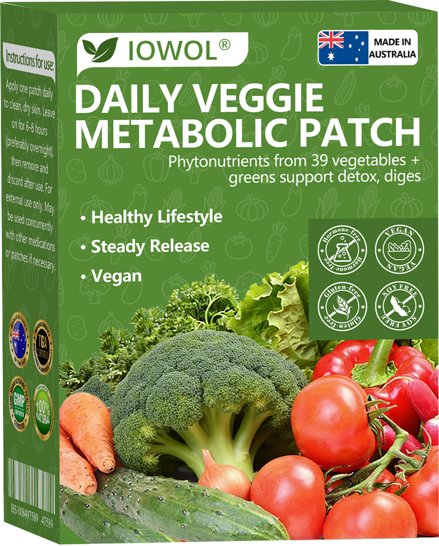 🥦𝐎𝐟𝐟𝐢𝐜𝐢𝐚𝐥 𝐒𝐭𝐨𝐫𝐞 | 𝐈𝐎𝐖𝐎𝐋® 𝐃𝐚𝐢𝐥𝐲 𝐕𝐞𝐠𝐞𝐭𝐚𝐛𝐥𝐞 𝐌𝐞𝐭𝐚𝐛𝐨𝐥𝐢𝐜 𝐏𝐚𝐭𝐜𝐡 𝐮𝐬𝐞𝐬 𝐨𝐫𝐠𝐚𝐧𝐢𝐜 𝐯𝐞𝐠𝐞𝐭𝐚𝐛𝐥𝐞 𝐞𝐱𝐭𝐫𝐚𝐜𝐭𝐬 𝐚𝐧𝐝 𝐩𝐡𝐲𝐭𝐨𝐧𝐮𝐭𝐫𝐢𝐞𝐧𝐭𝐬 𝐟𝐫𝐨𝐦 𝟑𝟗 𝐯𝐞𝐠𝐞𝐭𝐚𝐛𝐥𝐞𝐬 + 𝐠𝐫𝐞𝐞𝐧𝐬 𝐭𝐨 𝐬𝐮𝐩𝐩𝐨𝐫𝐭 𝐝𝐞𝐭𝐨𝐱, 𝐝𝐢𝐠𝐞𝐬𝐭𝐢𝐨𝐧 & 𝐦𝐞𝐭𝐚𝐛𝐨𝐥𝐢𝐜 𝐫𝐞𝐬𝐞𝐭, 𝐚𝐧𝐝 𝐛𝐨𝐨𝐬𝐭 𝐞𝐧𝐞𝐫𝐠𝐲 𝐟𝐨𝐫 𝐚𝐥𝐥-𝐝𝐚𝐲 𝐰𝐞𝐥𝐥𝐧𝐞𝐬𝐬.