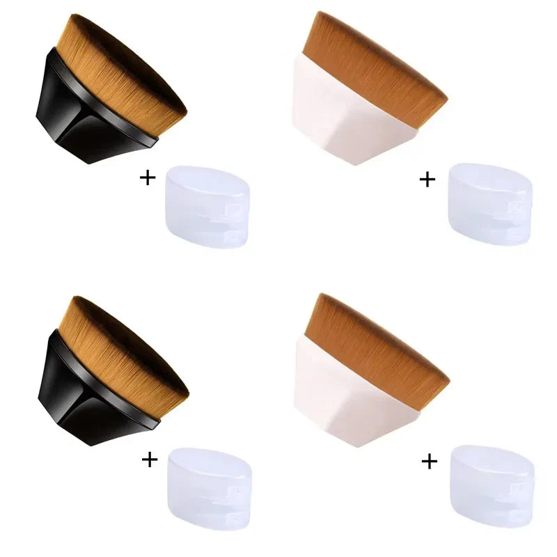 1/2/3/4pcs Make Up New Magic Makeup Brush Beauty Powder Face Blush Brushes Portable Professional Foundation Brush Cosmetics Soft